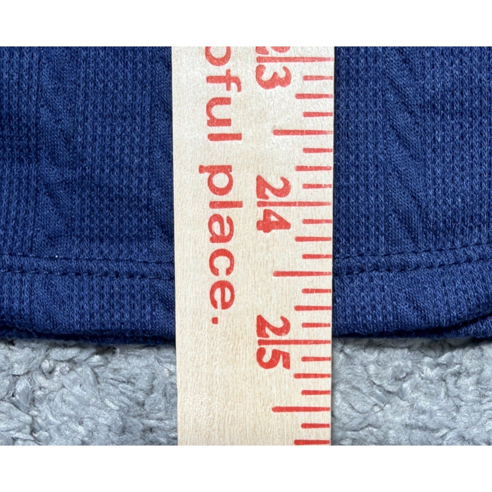 Croft & Barrow Women's XL Navy Blue Mini Cable Knit Long Sleeve Top NWT