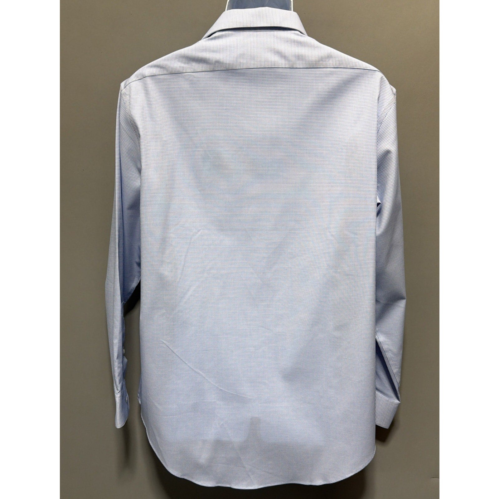 Calvin Klein Mens Infinite Wrinkle Free Slim Fit Stretch Blue Multi L NWT