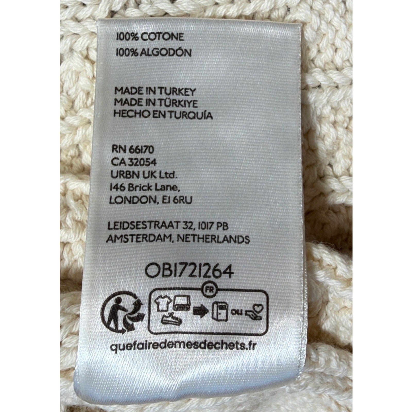 Free People High Tide Cable Knit Tank Top Size Small New With Tags