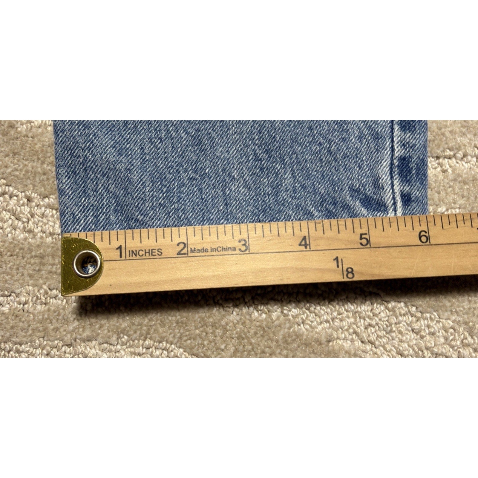Vintage Levi's 512 Jeans Women's 30x28 Blue Slim Fit Tapered Made In USA 1997