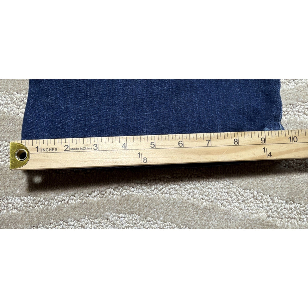 Gap '70s Flare High Rise Jeans Womens 29/8 T Blue Stretch Pockets Boho NWOT