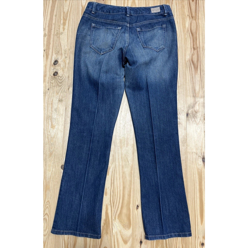 Bandolino Womens Lightweight Blue Denim Straight leg Jeans Sz 6