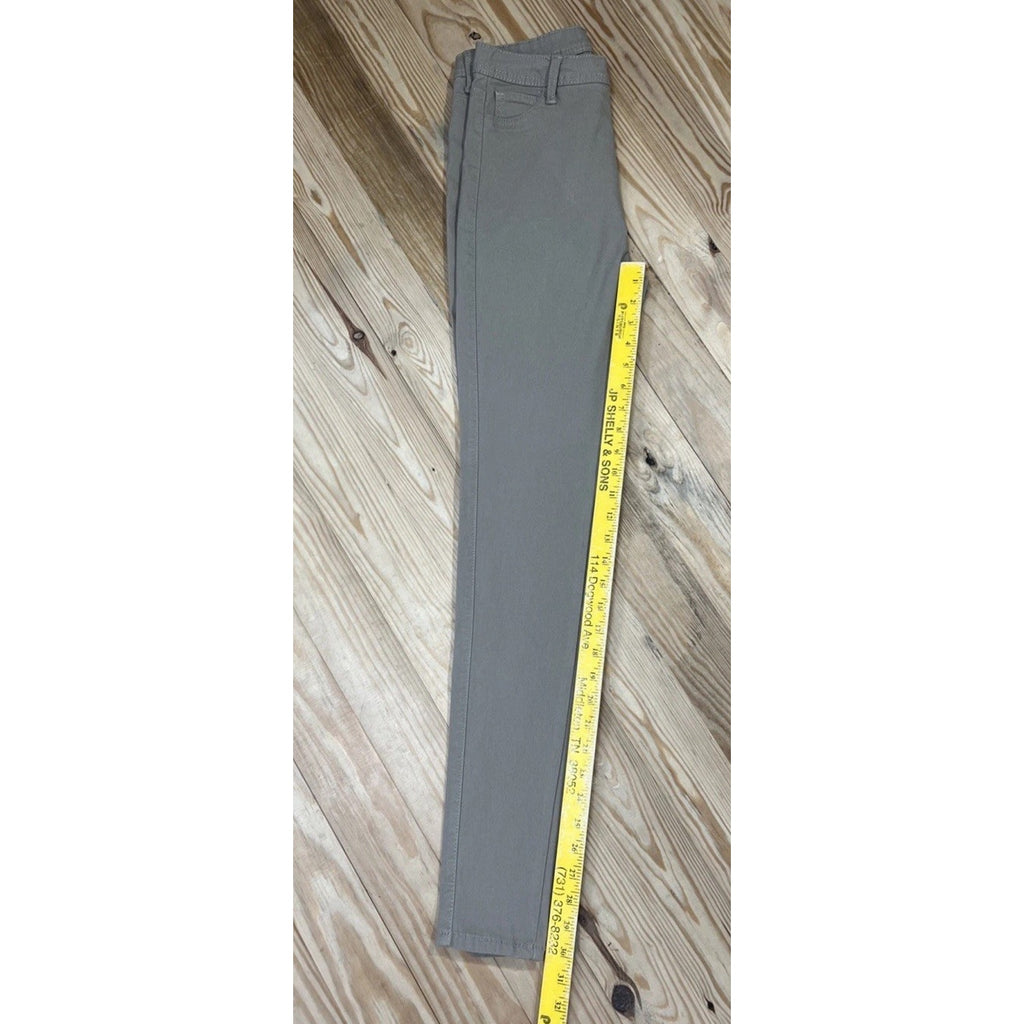 LOVER BRAND FASHION Womens Jeans Biege Skinny Ankle Large