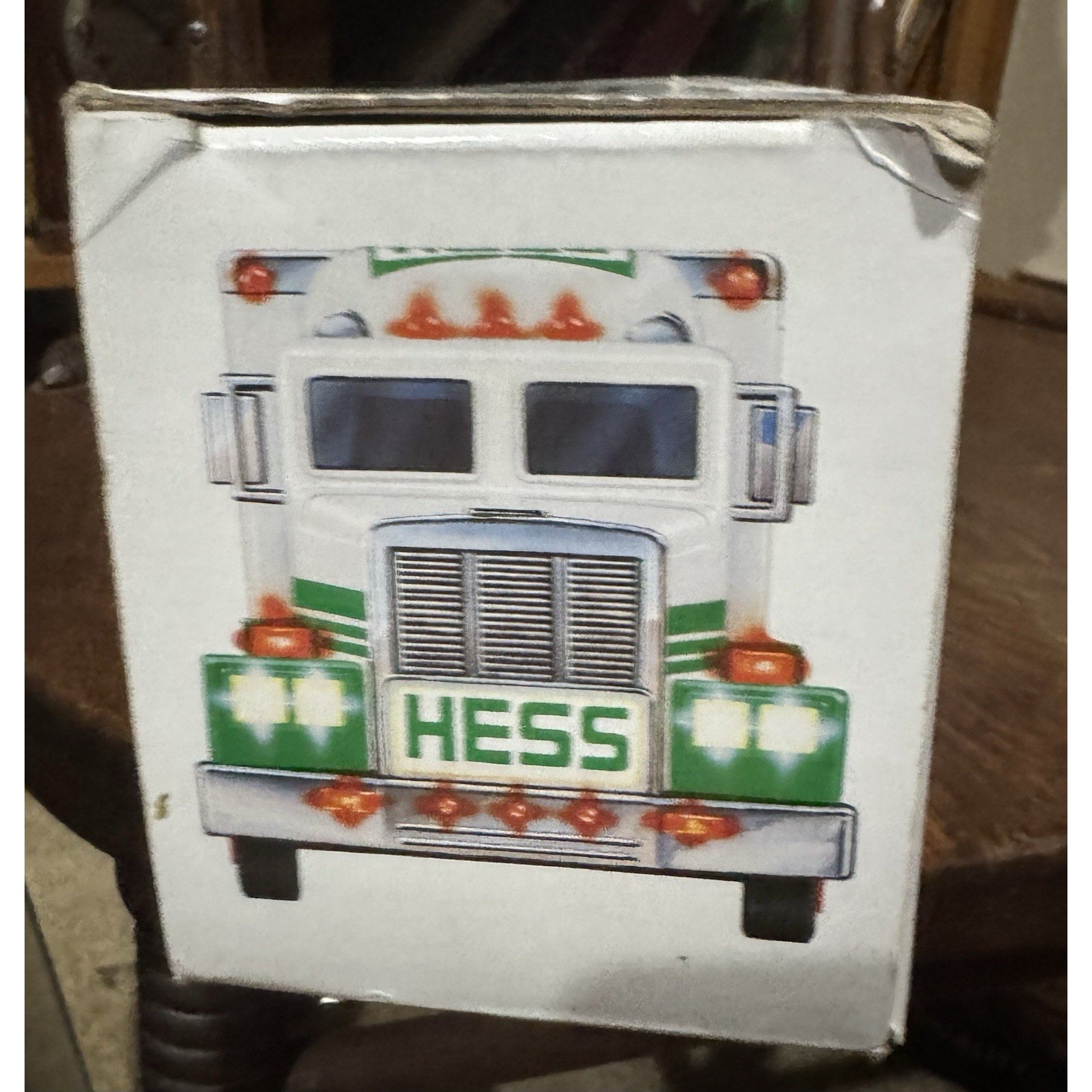 VINTAGE 1991 HESS GASOLINE LARGE TOY TRUCK AND RACER PROMOTIONAL TOY