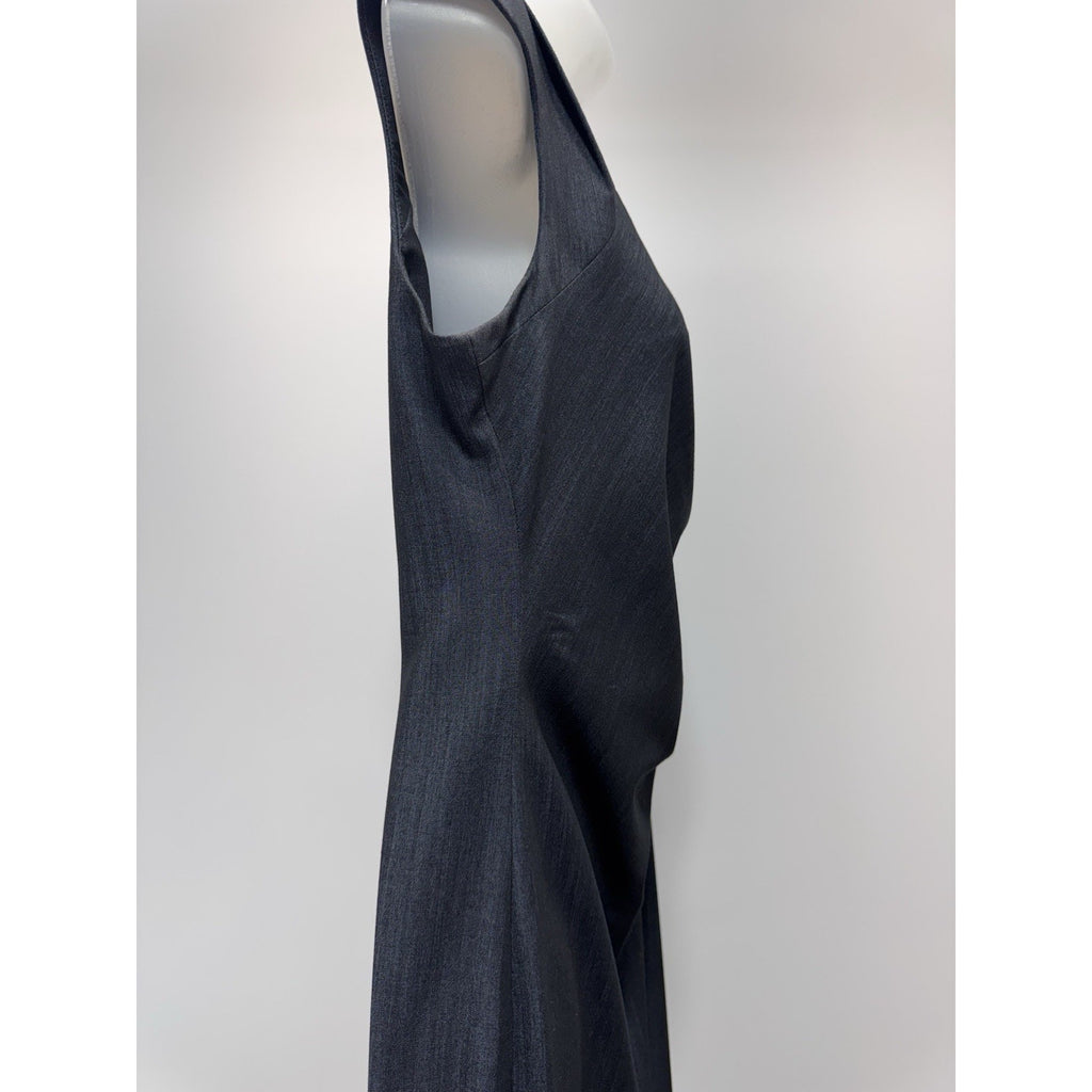 Calvin Klein Dress Navy Blue Sheath Cap Sleeve Career Women’s Size 6