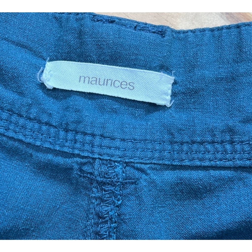Maurice’s cuffed leg Linen Blend shorts size 11/12 regular