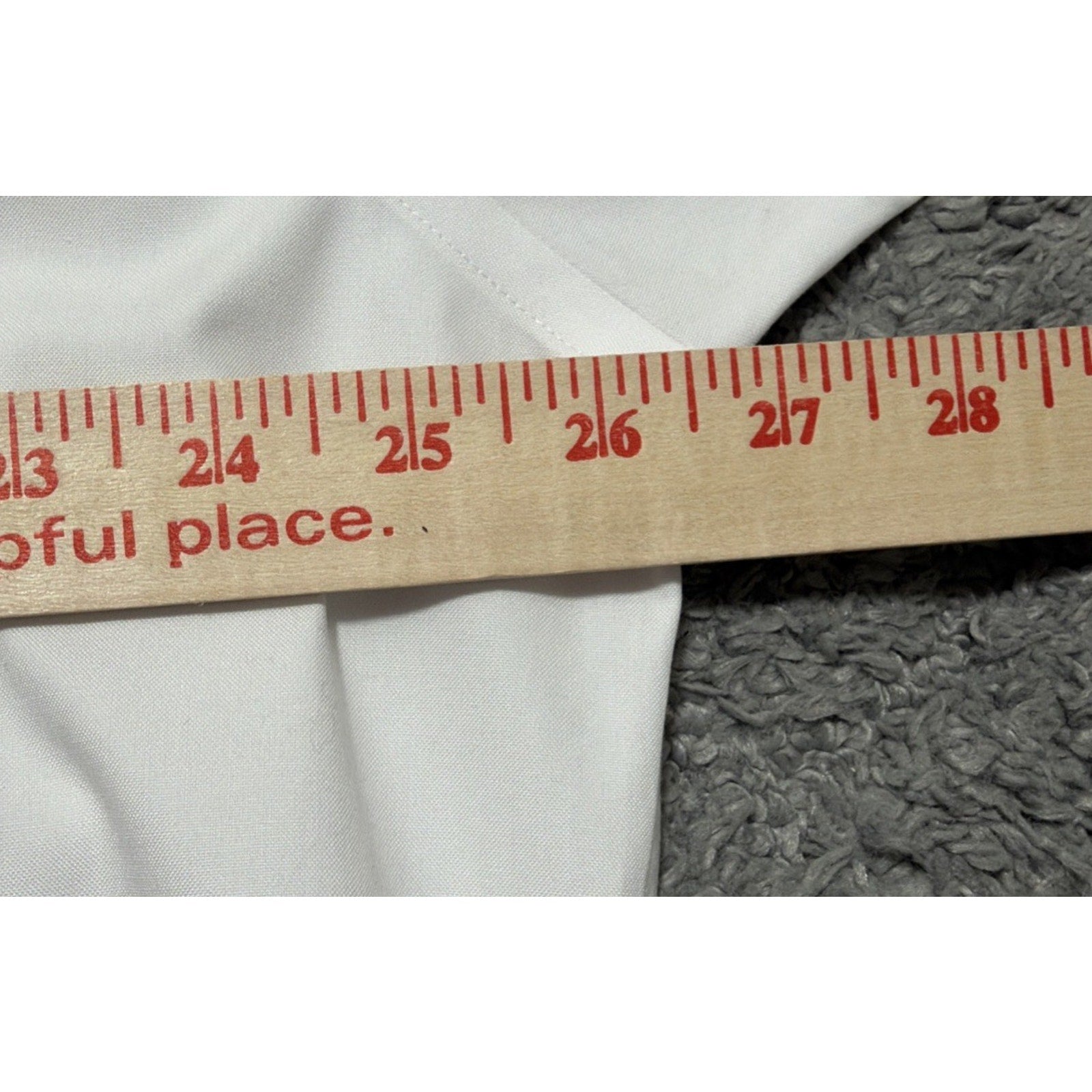 NWT JOSEPH & FEISS INTERNATIONAL 80s 2-Ply NON IRON DRESS SHIRT MENS 17 32/33 XL