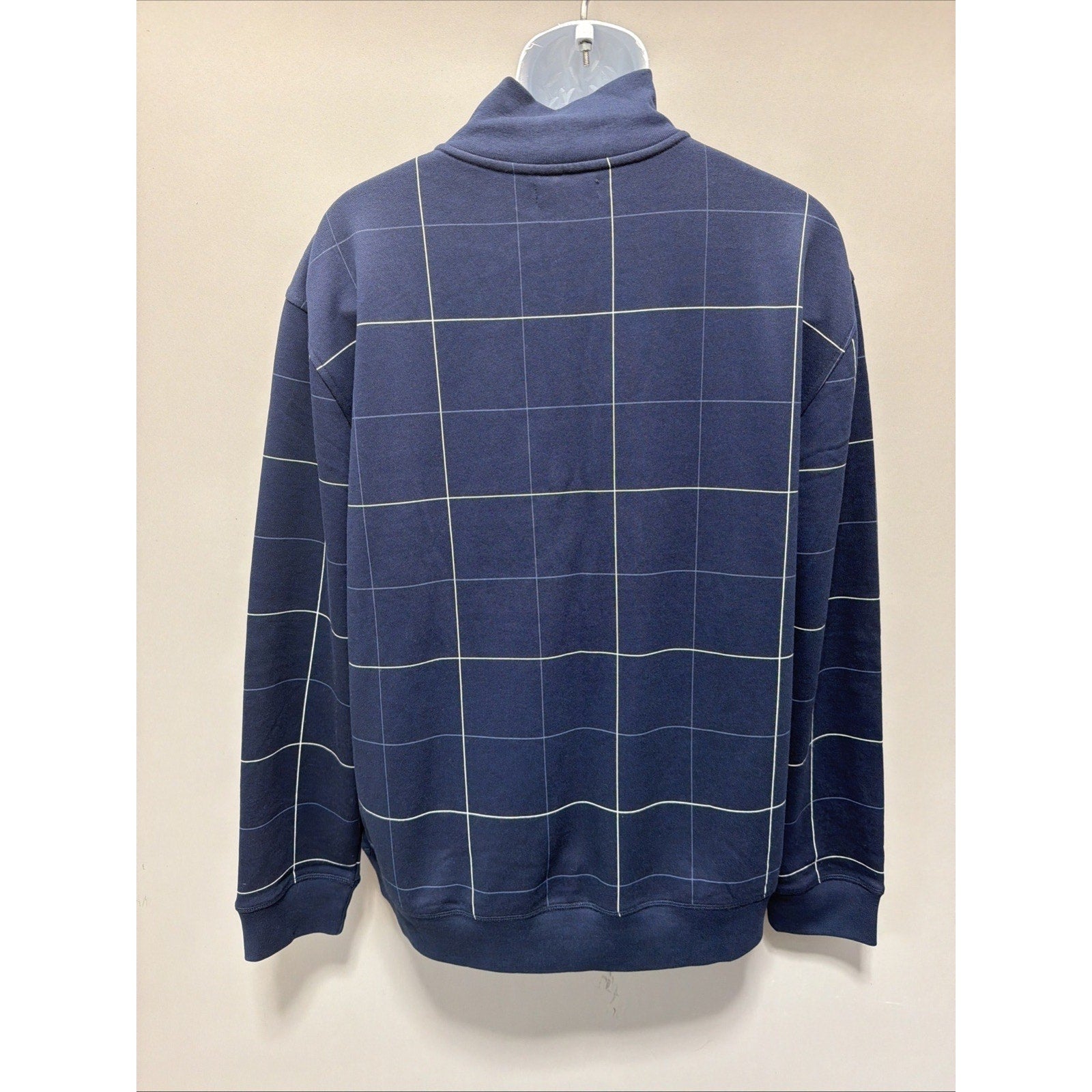 NAUTICA Navtech Men's XL Fleece 1/4 Zip Sweater, Mock-Neck Pullover Sweatshirt