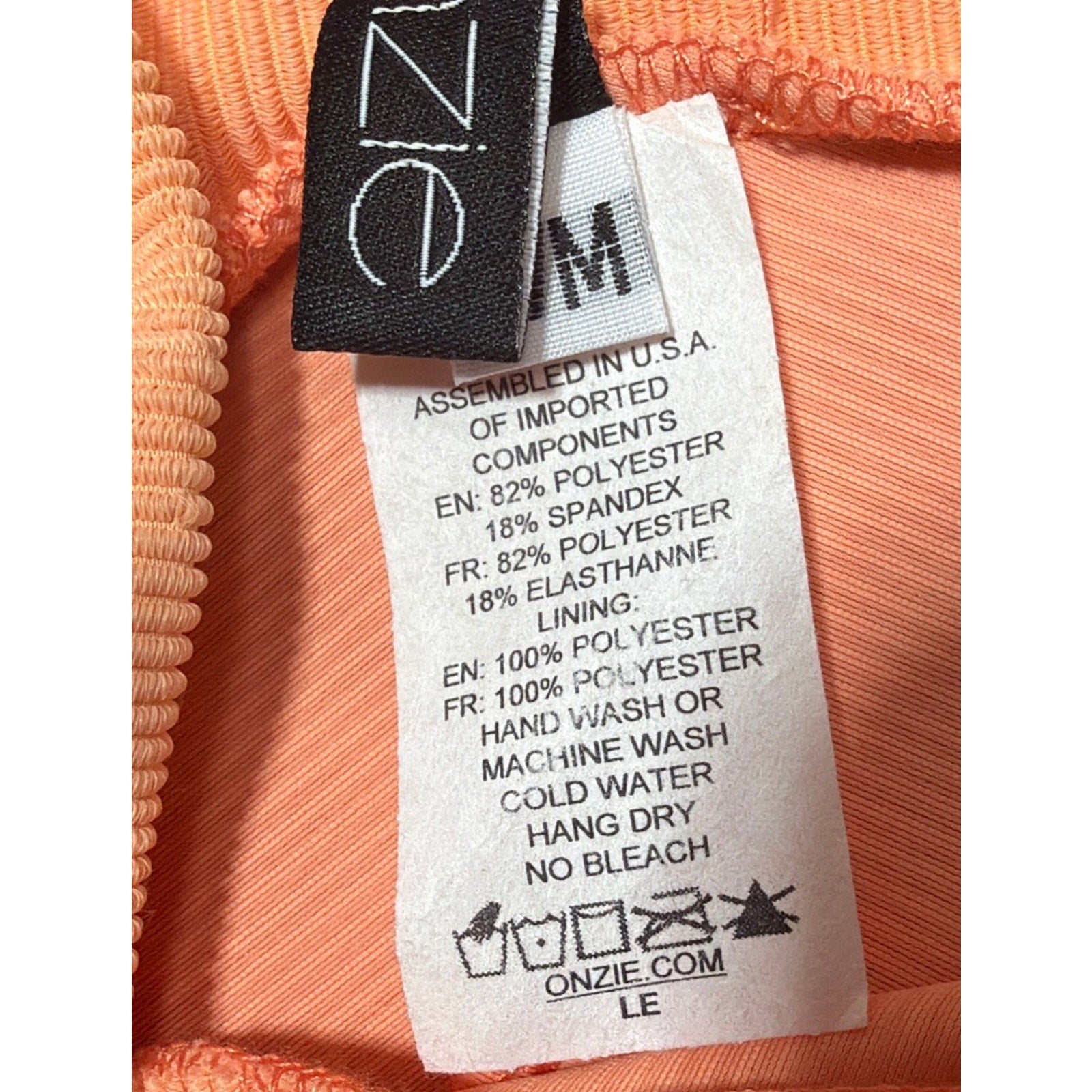 Onzie CANTALOUPE Sweetheart High Rise Midi Legging, Size S/M New