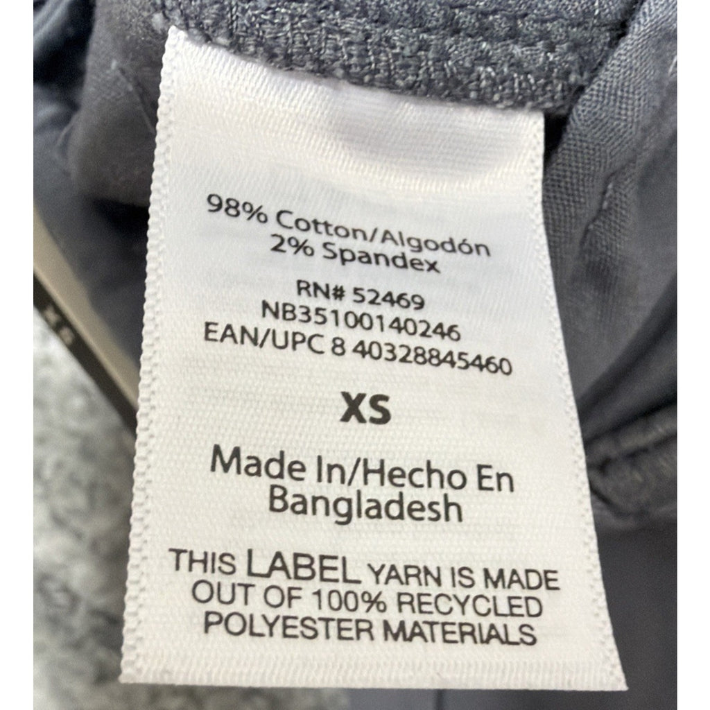 New No Boundaries Womens Pull On Canvas Gray Cargo Pants Straight Size XS