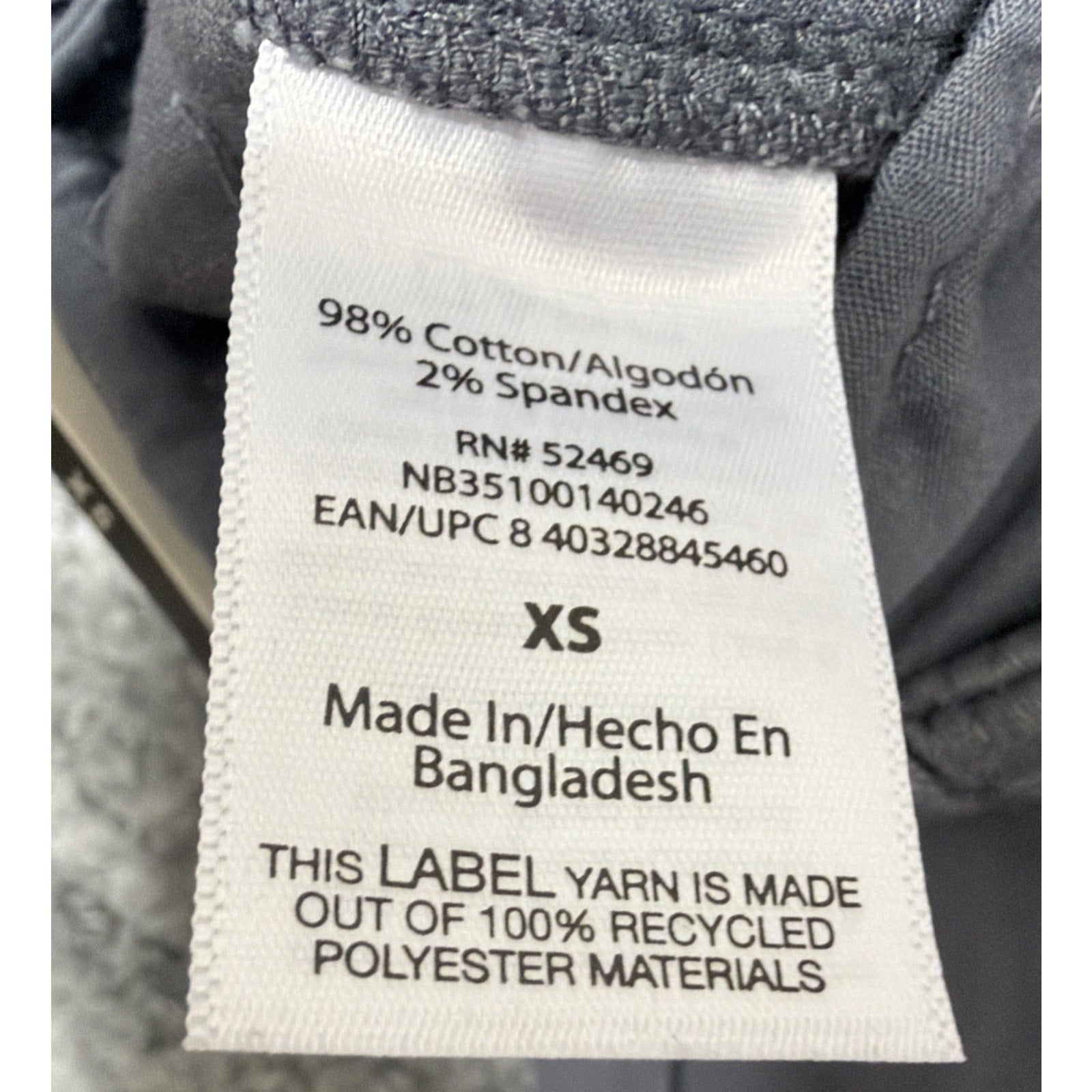 New No Boundaries Womens Pull On Canvas Gray Cargo Pants Straight Size XS