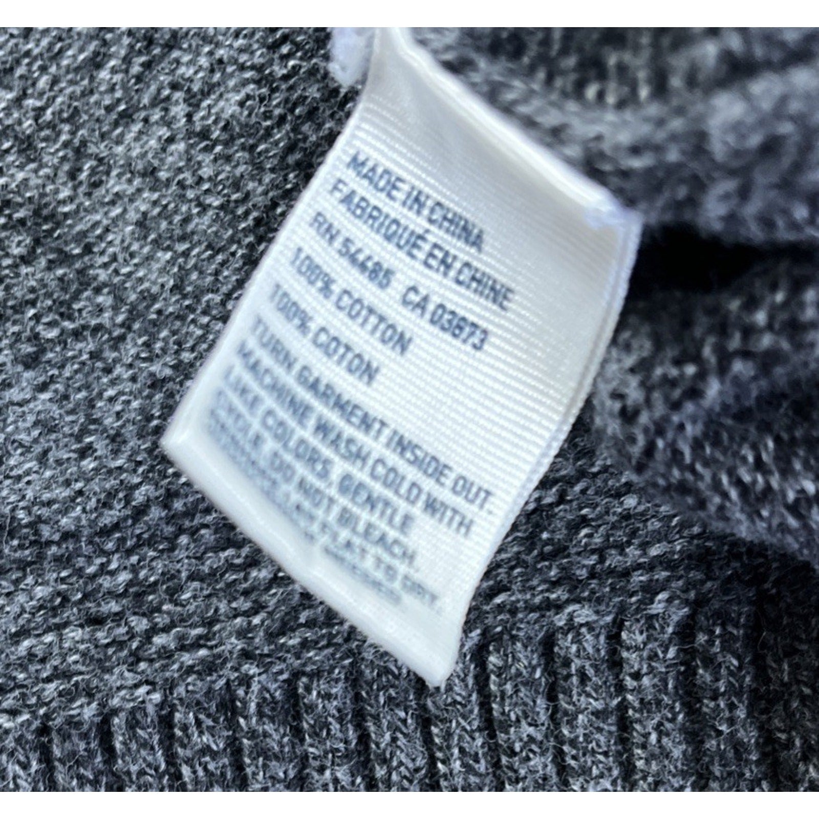 AMERICAN EAGLE Classic Fit Button Front Collar Gray Pullover Sweater Mens Size L
