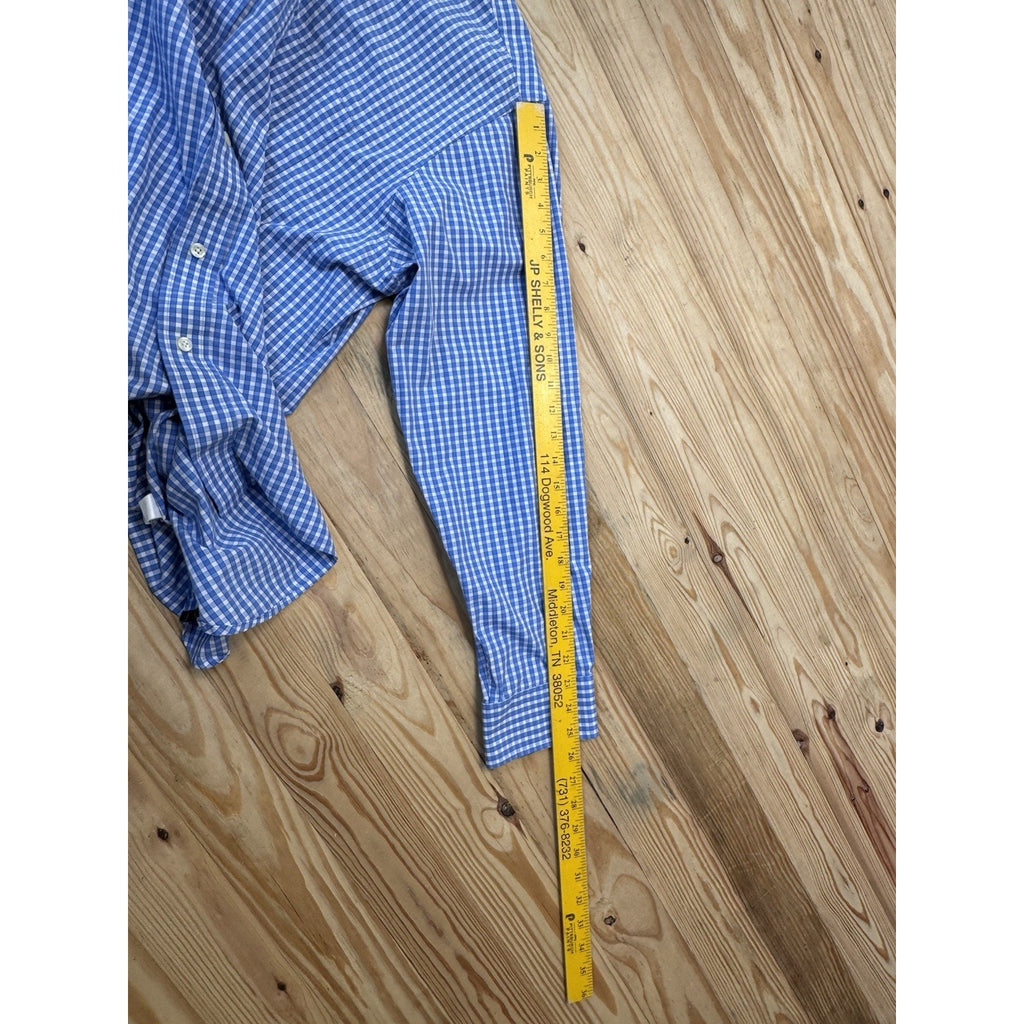 Classic GAP Shirt Men’s Adult Large Blue White Button Up 90’s Button Down