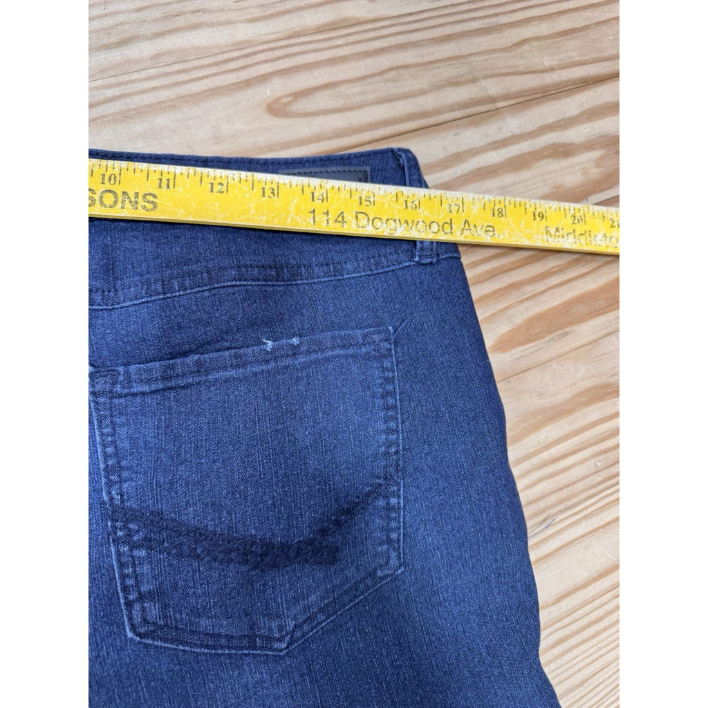 Natural Reflections Recycled Jeans High Rise Slim Leg Blue Women’s Size 12A NWT