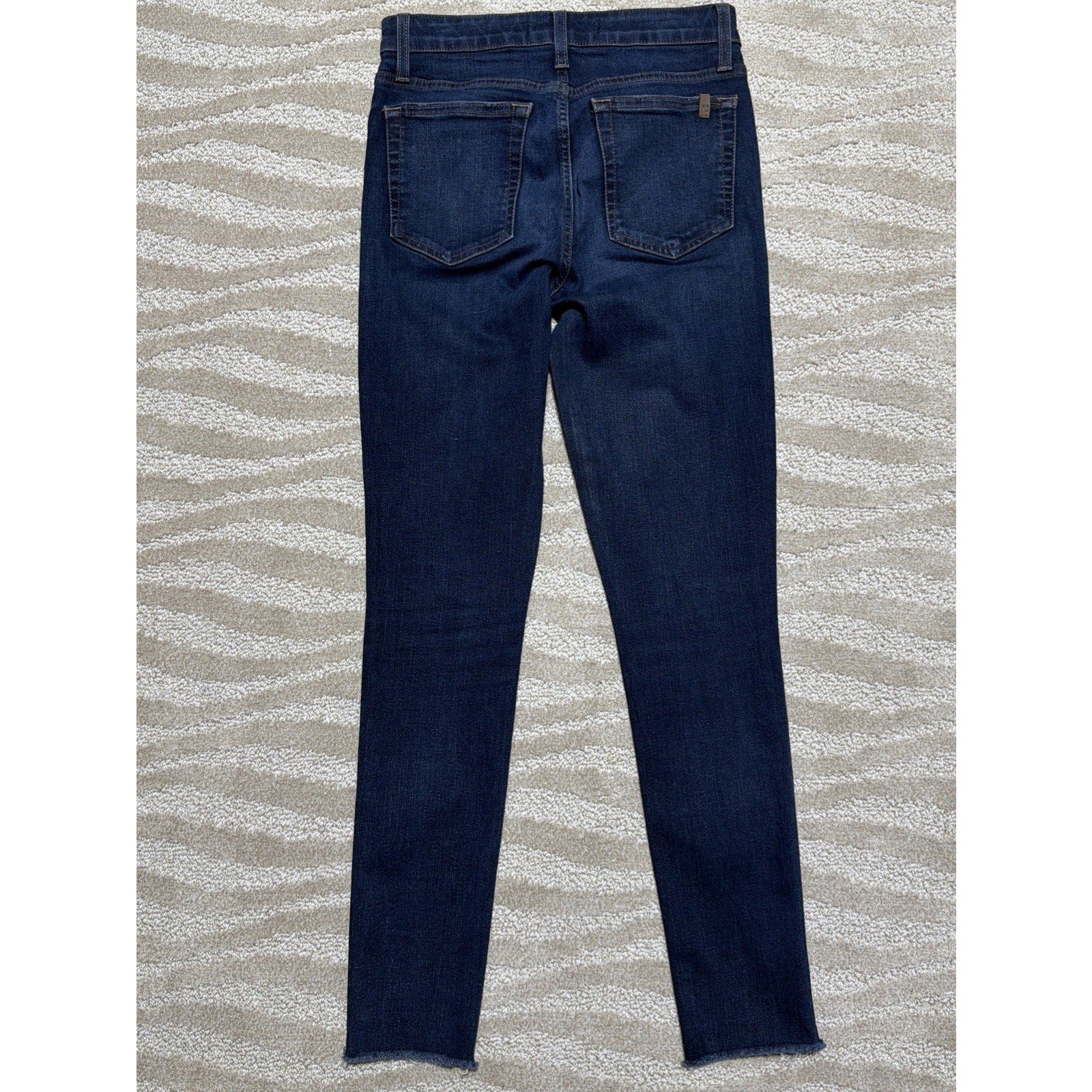 Joe's jeans high rise skinny ankle flawless blue size 26x28