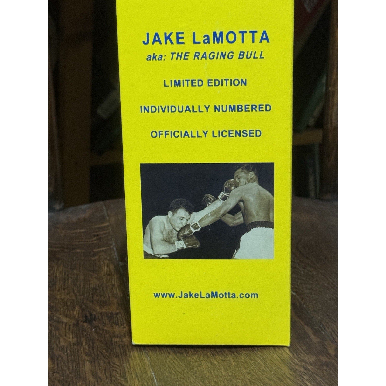 Jake LaMotta Raging Bull Limited Edition Bobblehead 2003 ASI Boxed Numbered