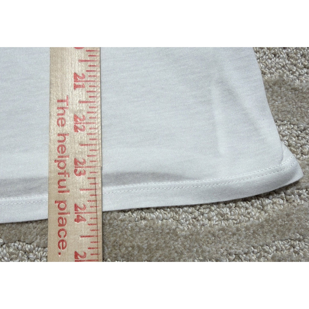 Ann Taylor Loft Blouse XS Petite Short Bell Sleeve White NWOT