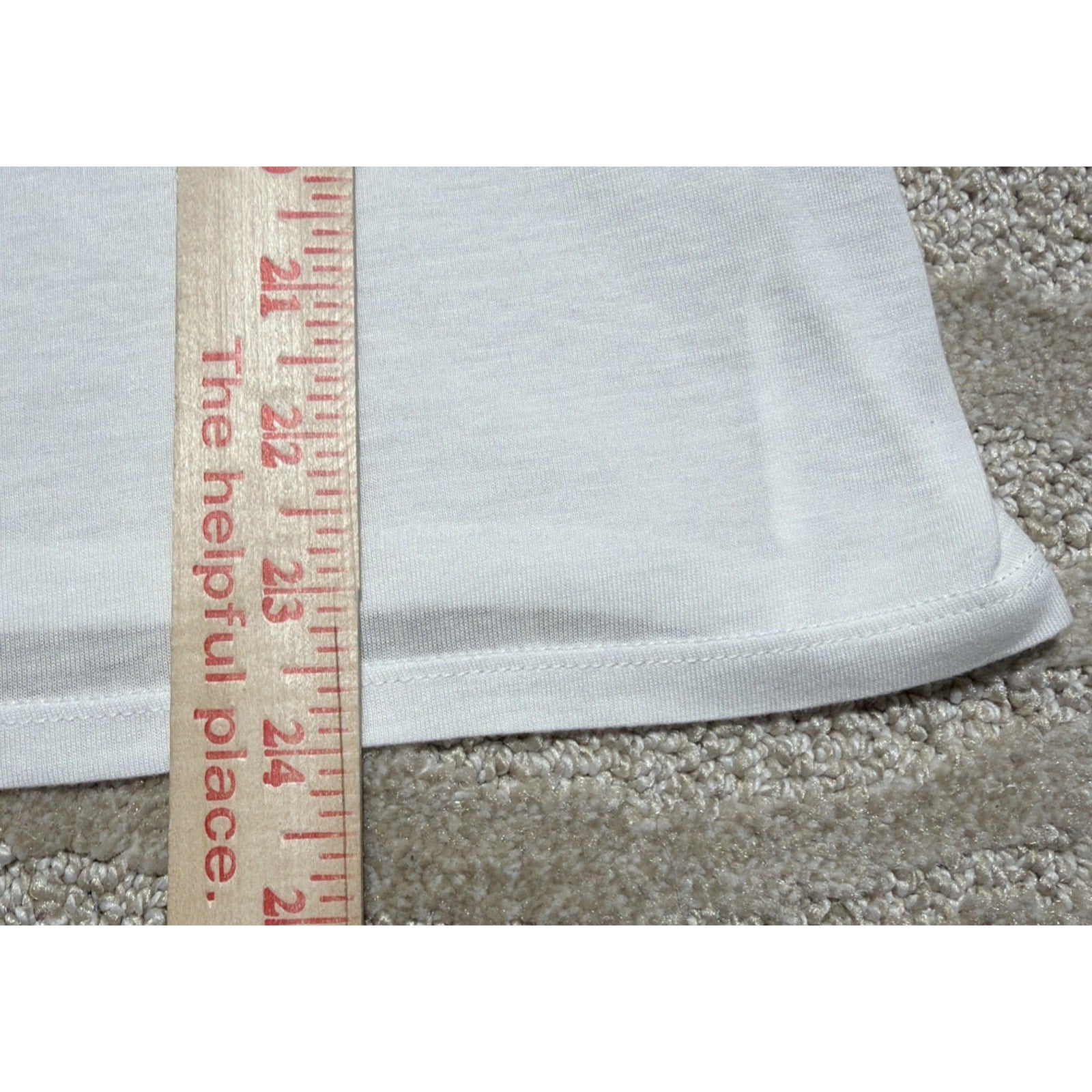 Ann Taylor Loft Blouse XS Petite Short Bell Sleeve White NWOT