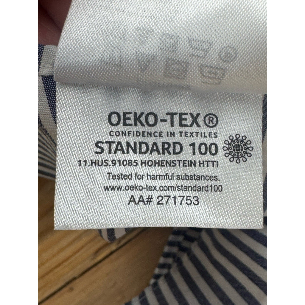 Lauren Ralph Lauren Black Label Blue/White Striped Button Up Shirt Men’s Size 2X