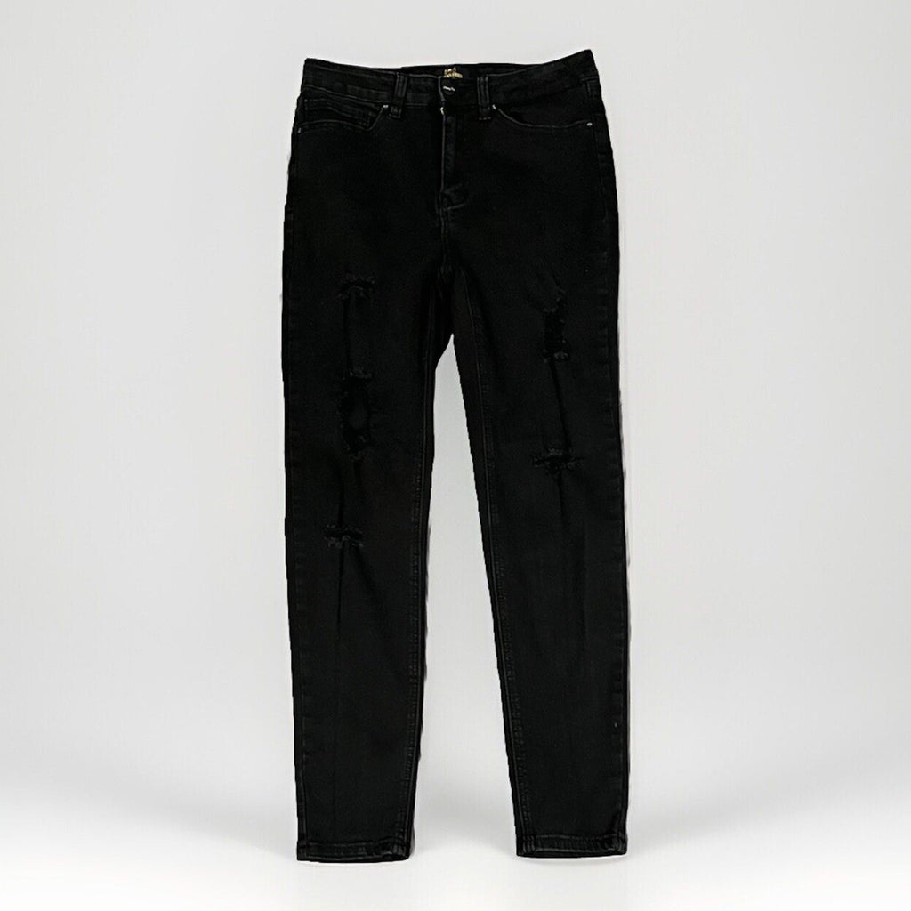 Skinny Fries Denim Junior's Jeans Black Size 11 28X26 Straight