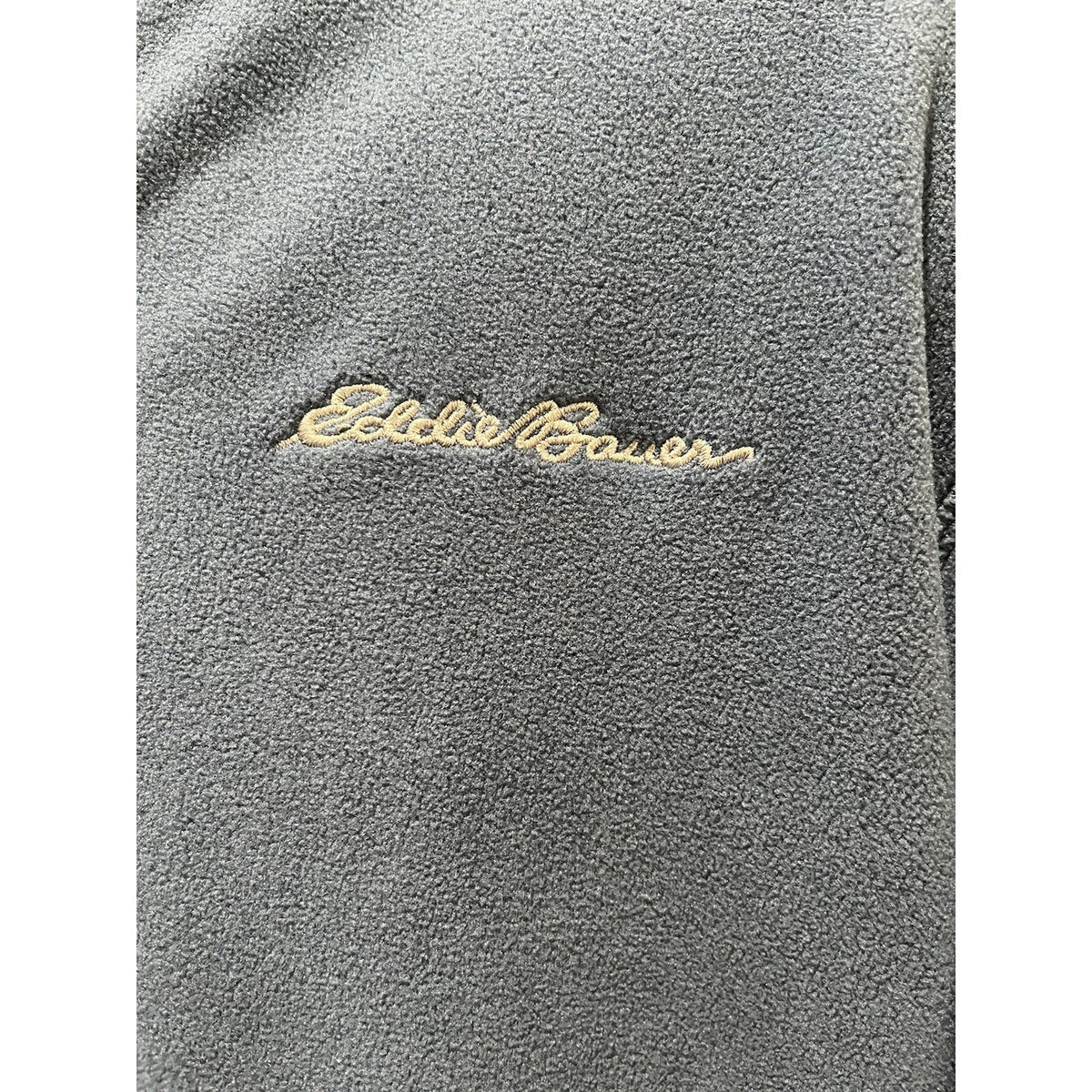 NWT Eddie Bauer Men's Quest Fleece Full Zip Pullover Blue Gray Small MSRP $70