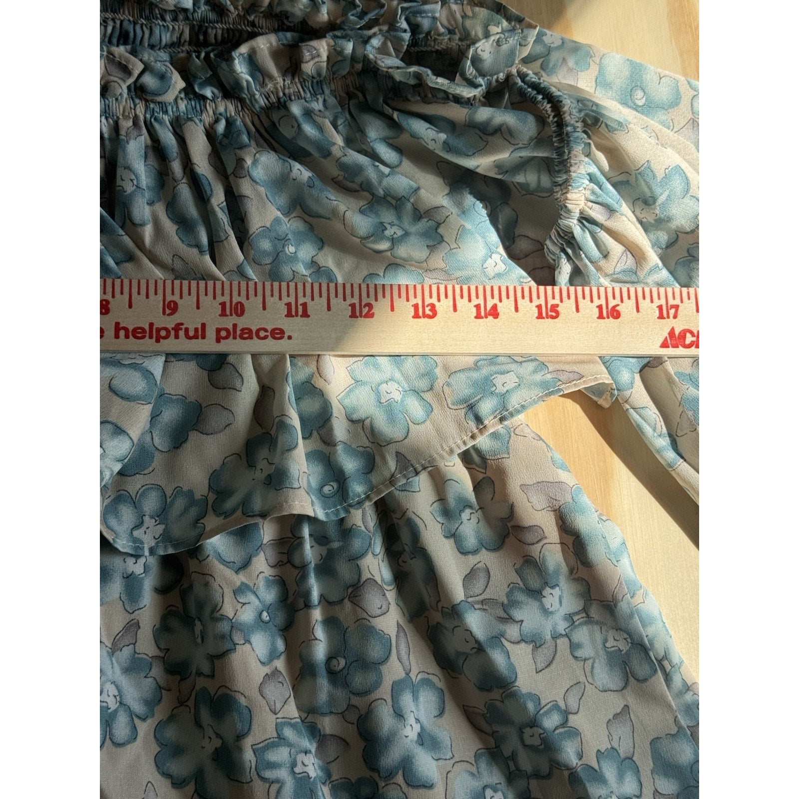 NWT Lush Short Dress Cut Out Long Sleeve Size Medium Mauve Pink Print tie Back