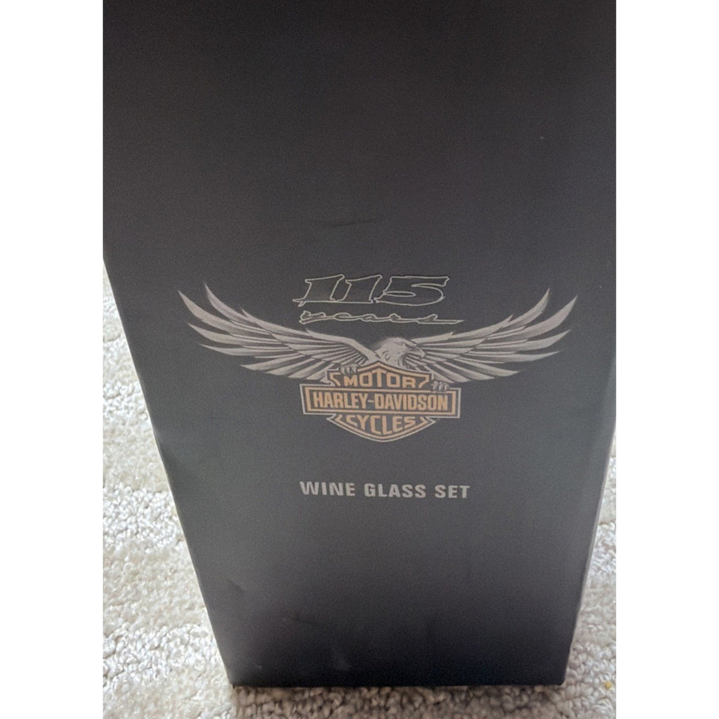 Harley-Davidson® 115th anniversary 2 Wine glass set