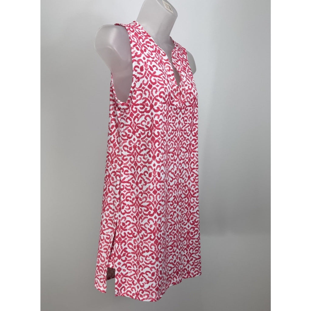 TOMMY BAHAMA BIMINI IKAT COWL NECK AMARANTH WOMEN DRESS SIZE X-SMALL BRAND NEW