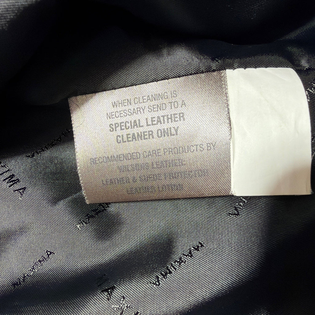 Women’s Wilson’s Leather Maxima Black Genuine Leather Jacket Size Medium