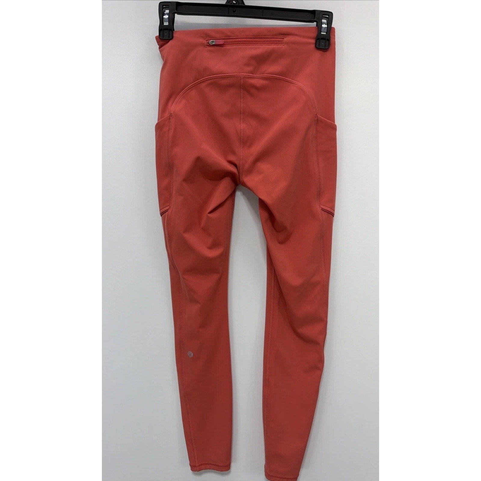 Lululemon Speed Up Full Length 28” Leggings Orange Size 6 Run/Train