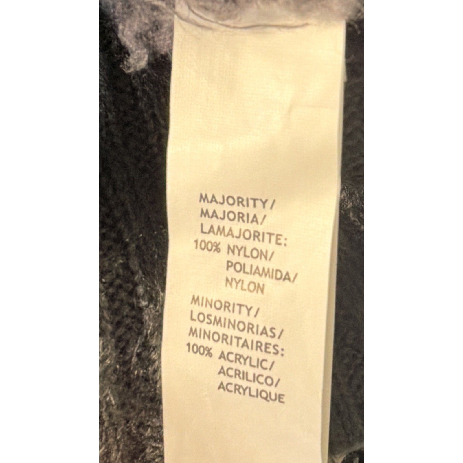 Kensie Women's Size Medium Gray Sherpa Vest Faux Fur Boutique NWT
