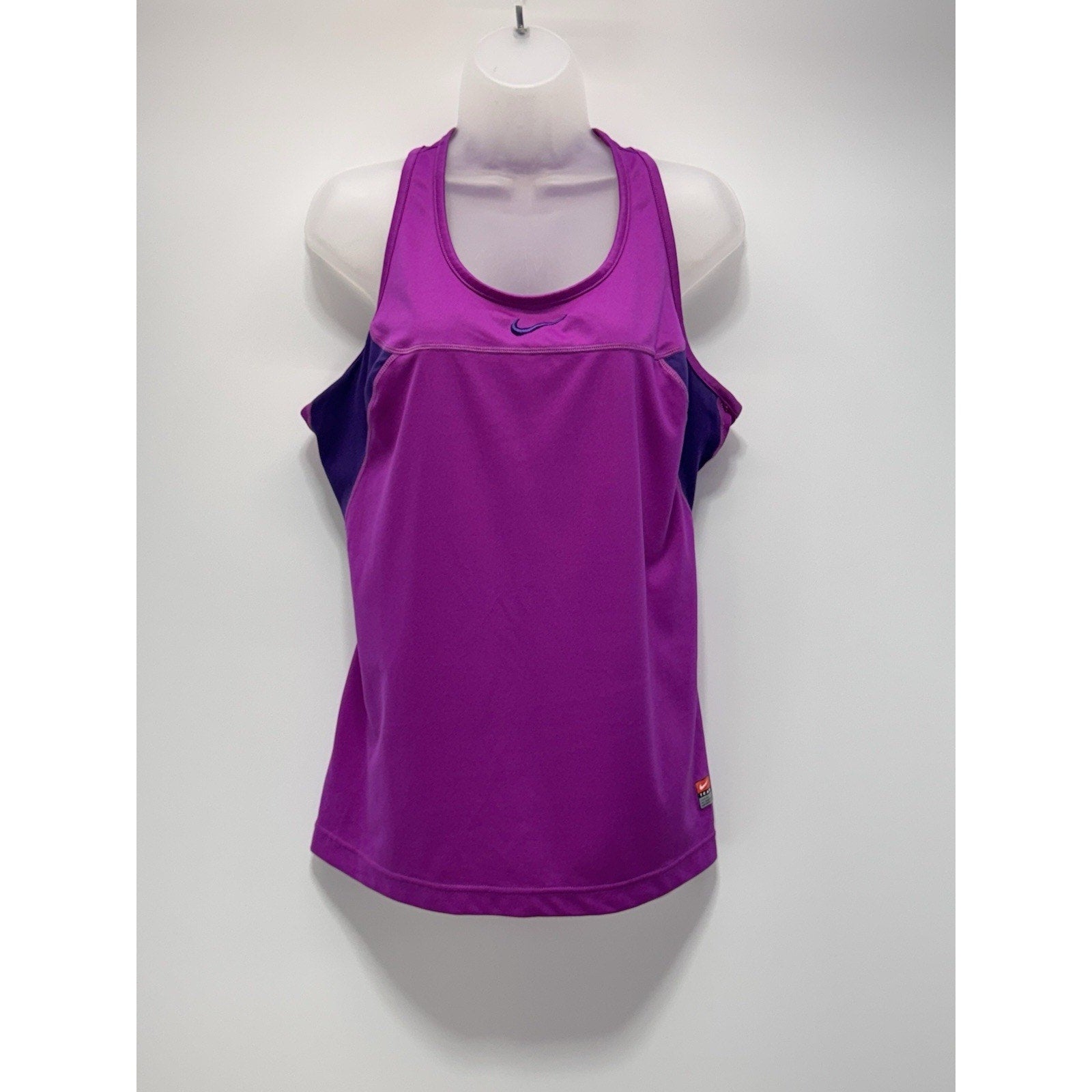 Nike Dri-fit Racerback Athletic Top Pink & Purple Women’s Size X-Large