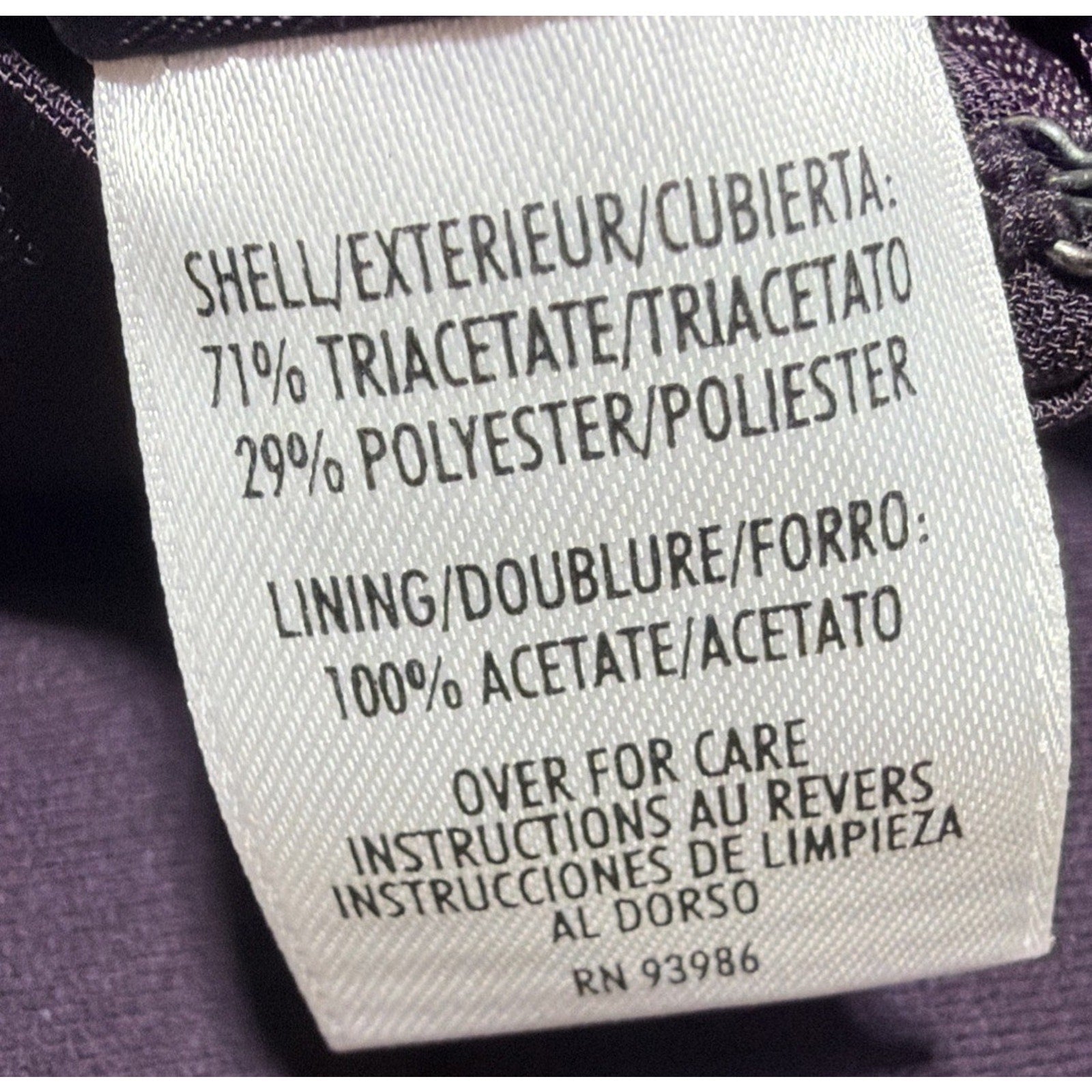 90s Vintage Mini Skirt Purple Pencil Skirt Office Aesthetic Lined Size 12 NWT
