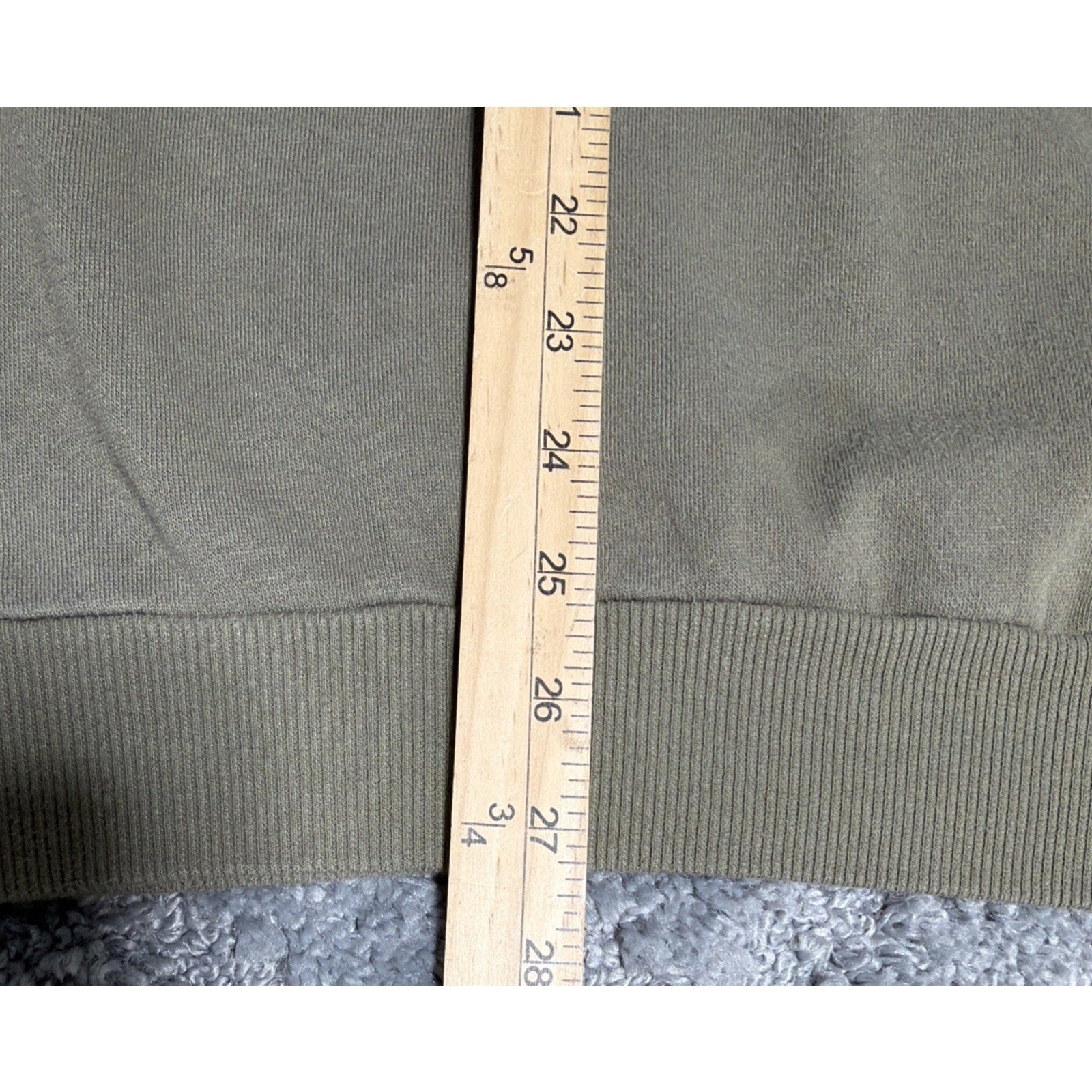 True Religion Fleece Crewneck Buddha Green Size Large