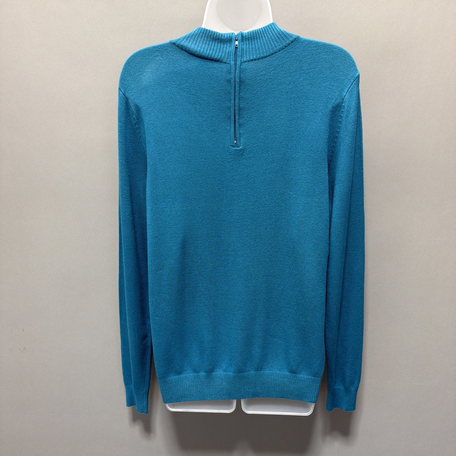 Vintage Rochelle California Blue Crew Neck Long Sleeve Soft sweater size S New