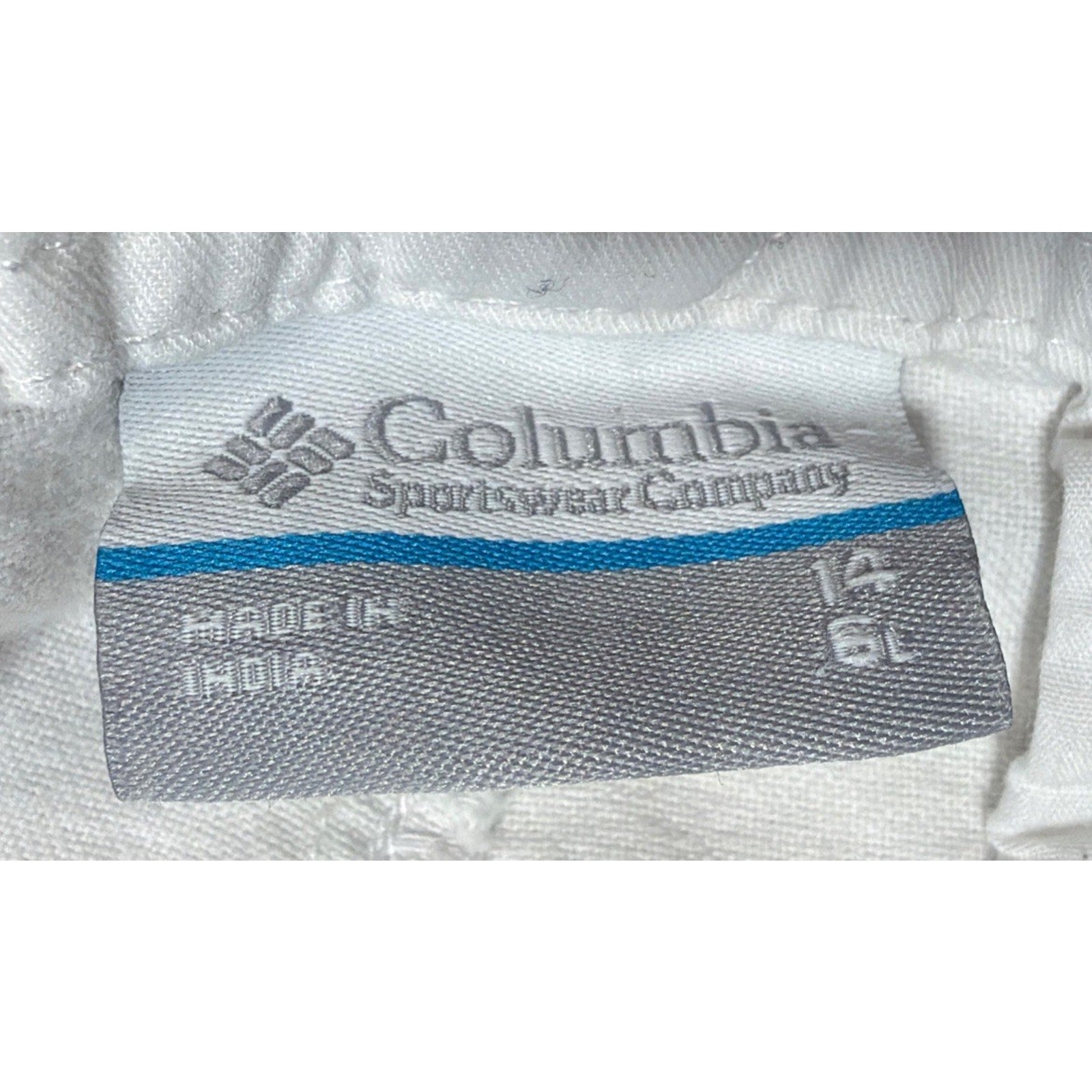 Columbia Solar Fade Shorts Womens 14 White Bermuda Outdoors PFG 36x6