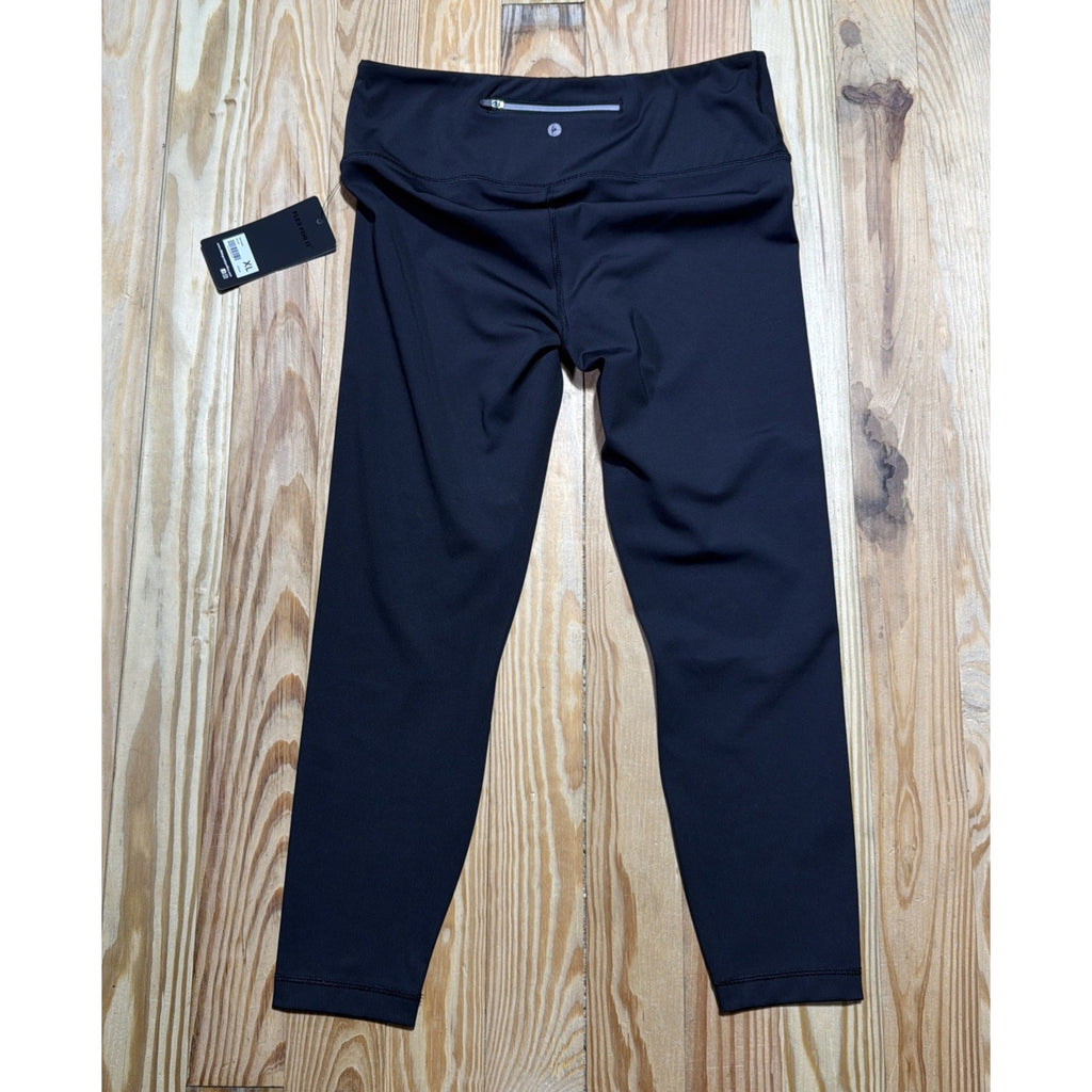 Women's 90 Degree By Reflex Black High Rise Zipper Pocket Ankle Leggings XL NWT