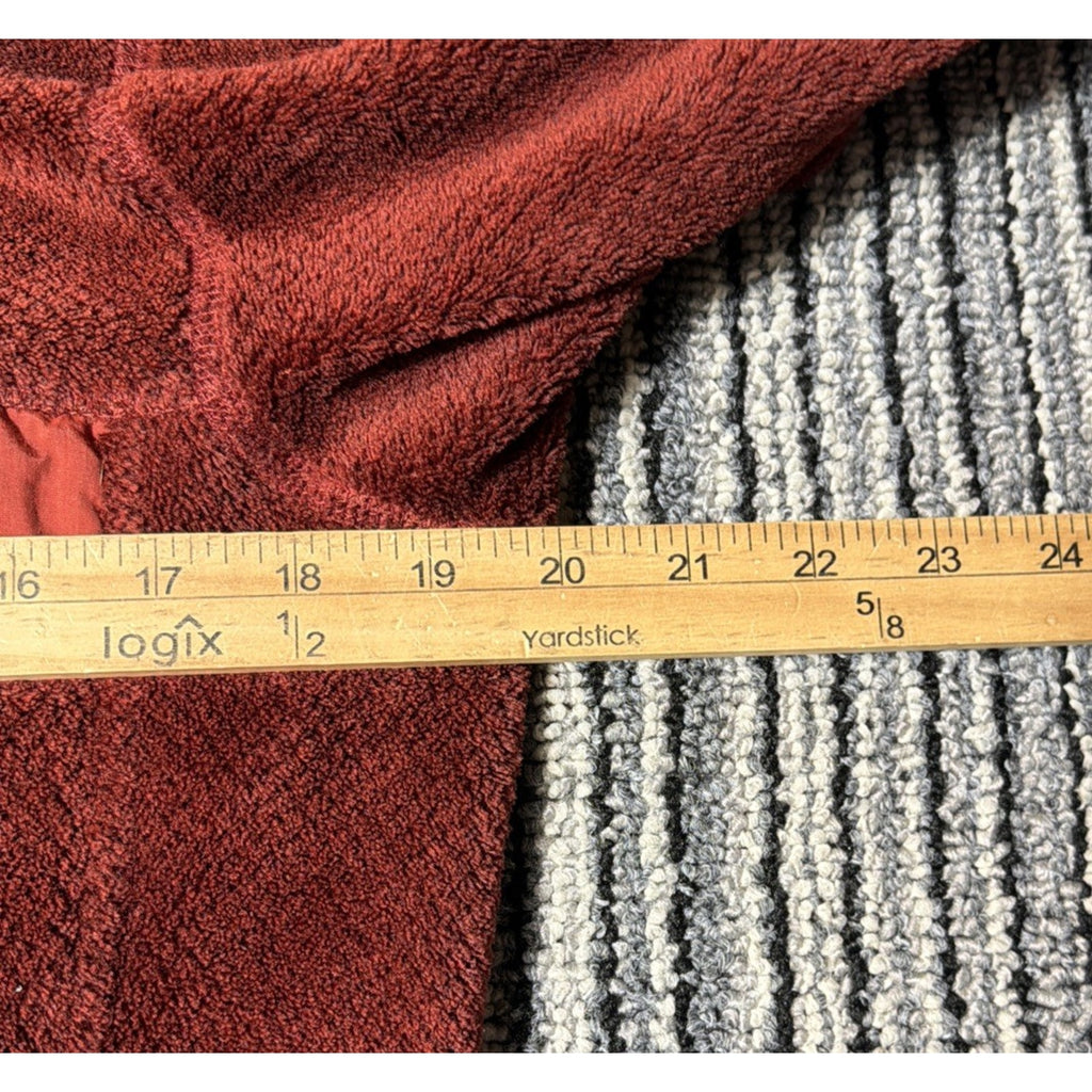 Patagonia Jacket Womens M Red Polartec Re Tool Snap Fleece Pullover Sweater M