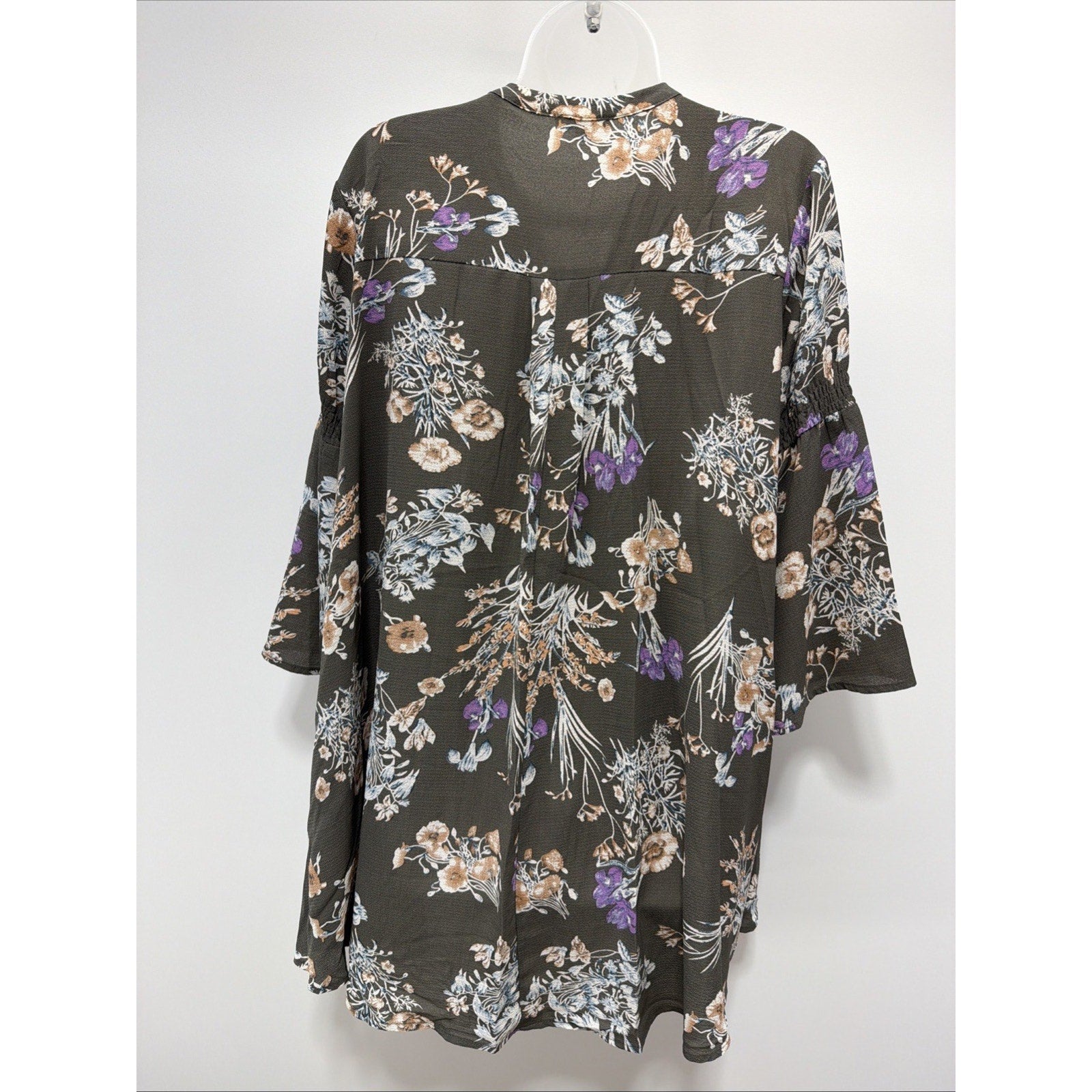 Umgee Dress Womens Small Tent Oversized Shift Boho Floral