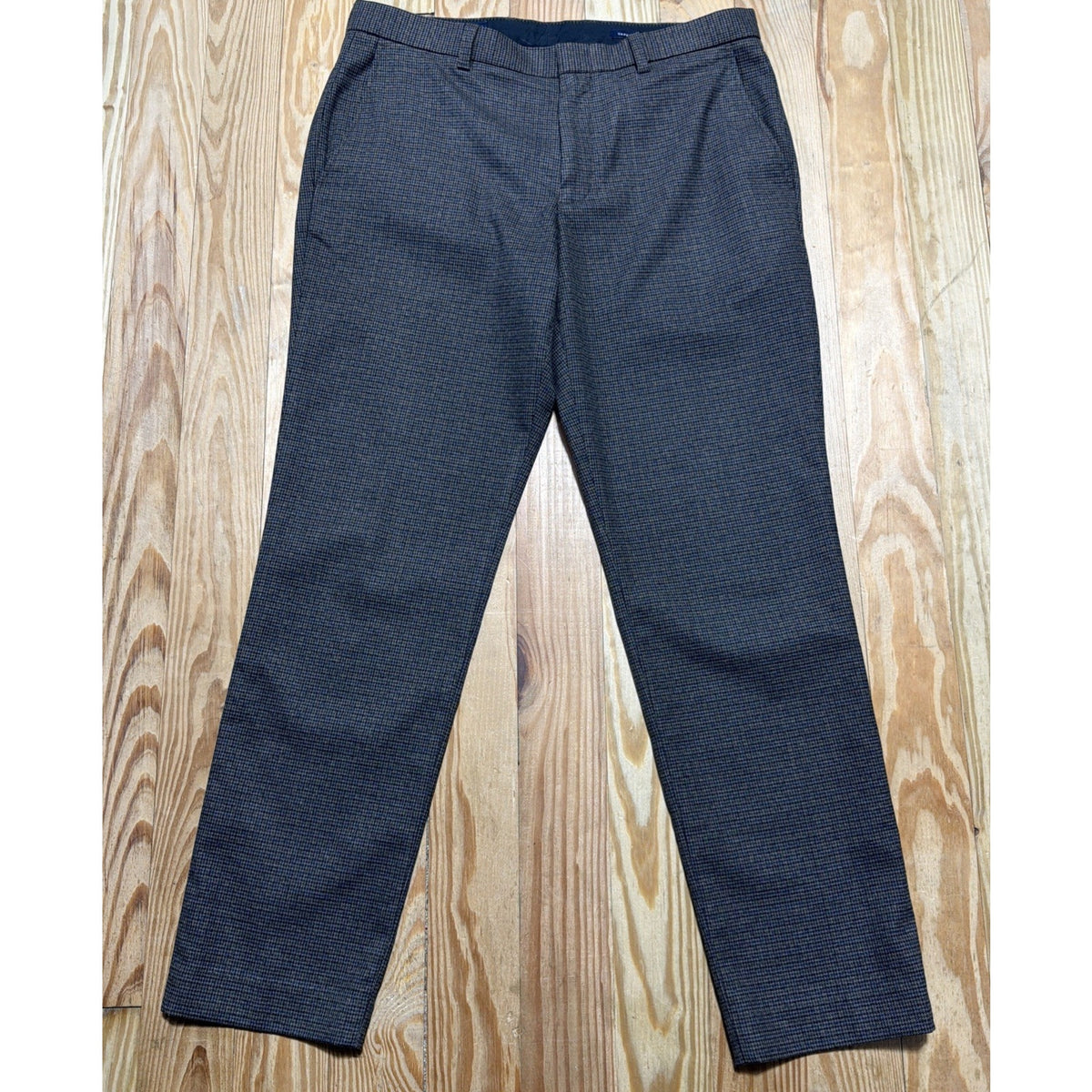 J. Crew Pants Thompson Tapered Leg Houndstooth Flat Front Men's 32x30