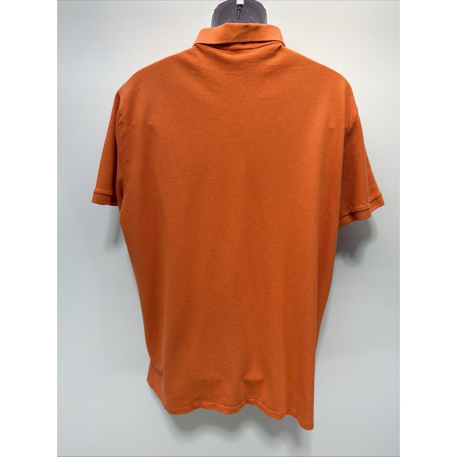 Polo Ralph Lauren Custom Slim Fit Orange Pony Cotton Polo Shirt Men's XXL