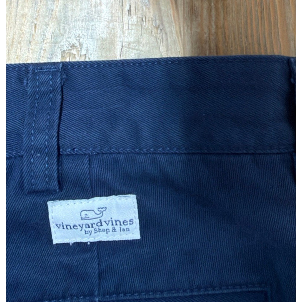 Vineyard Vines Club Pants Mens 30 Navy Blue Cotton Chinos 38x32