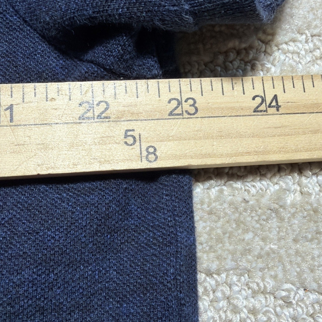 Polo Ralph Lauren Custom Slim Fit Mesh Polo Shirt Mens Heathered Navy