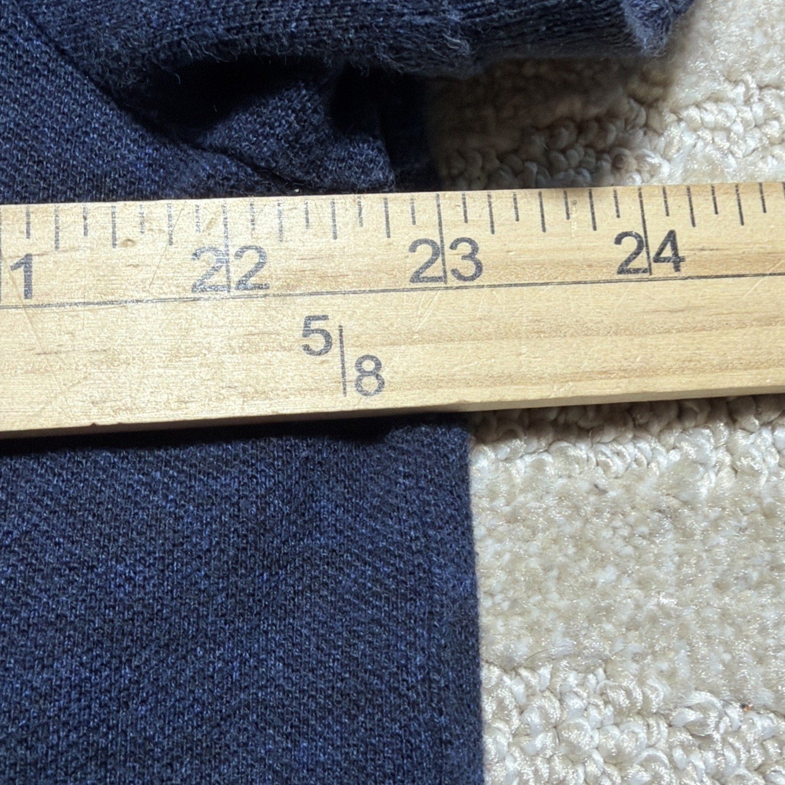 Polo Ralph Lauren Custom Slim Fit Mesh Polo Shirt Mens Heathered Navy