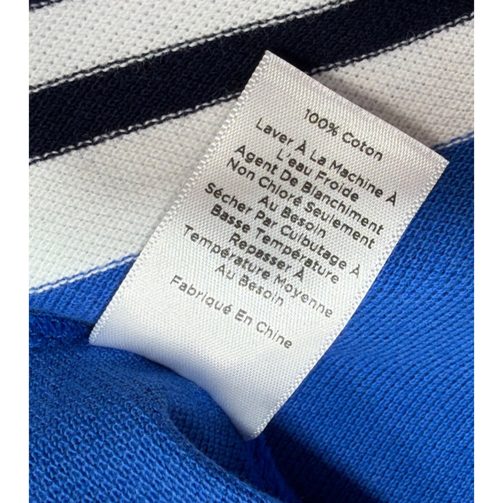 TALBOTS WOMAN Tunic/ Dress 3/4 SLEEVE MULTICOLOR STRIPED TOP Small