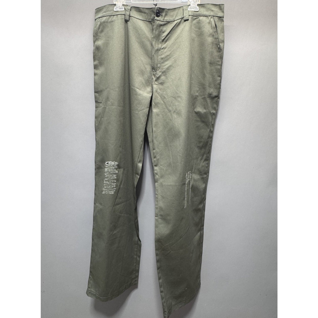 Unbranded Women’s 37X32 Lightweight Hiking Pants Khaki Green Cotton No Tag