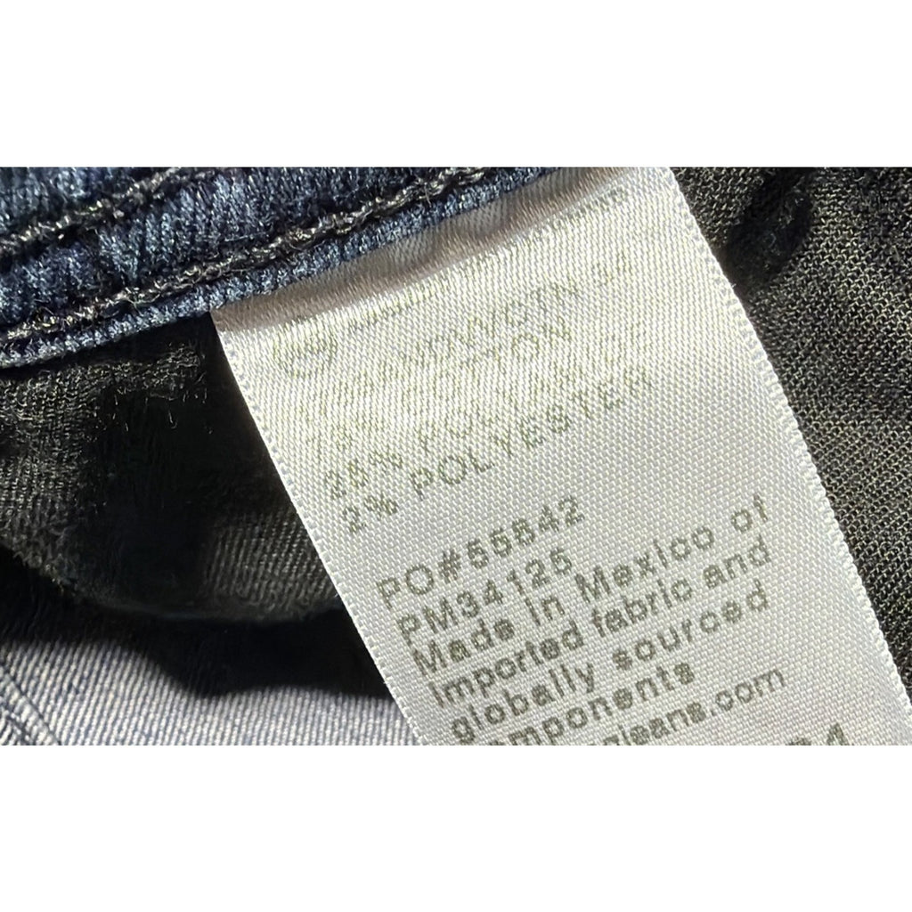Denim Jeans Ag Adriano Goldschmied Ellis Modern Slim Blue Dark Wash 35x29