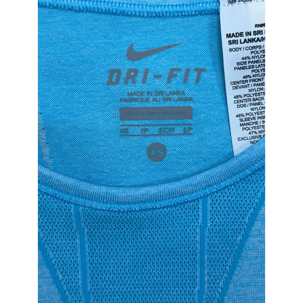 Nike Dri-Fit Long Sleeve Shirt Womens Size X Small Running Shirt.