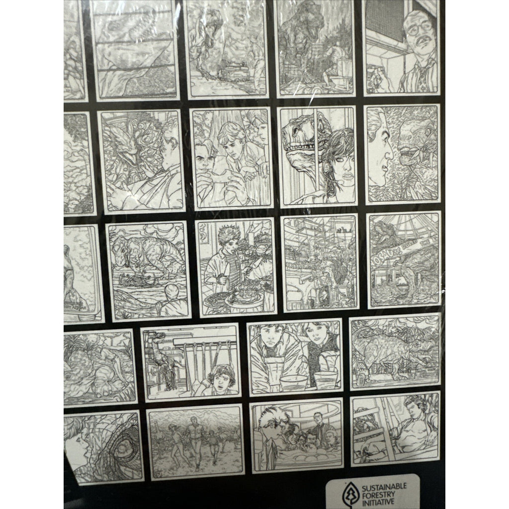 Jurassic Park 30th Anv: Crayola Art with Edge w/28 Coloring Pages & Poster