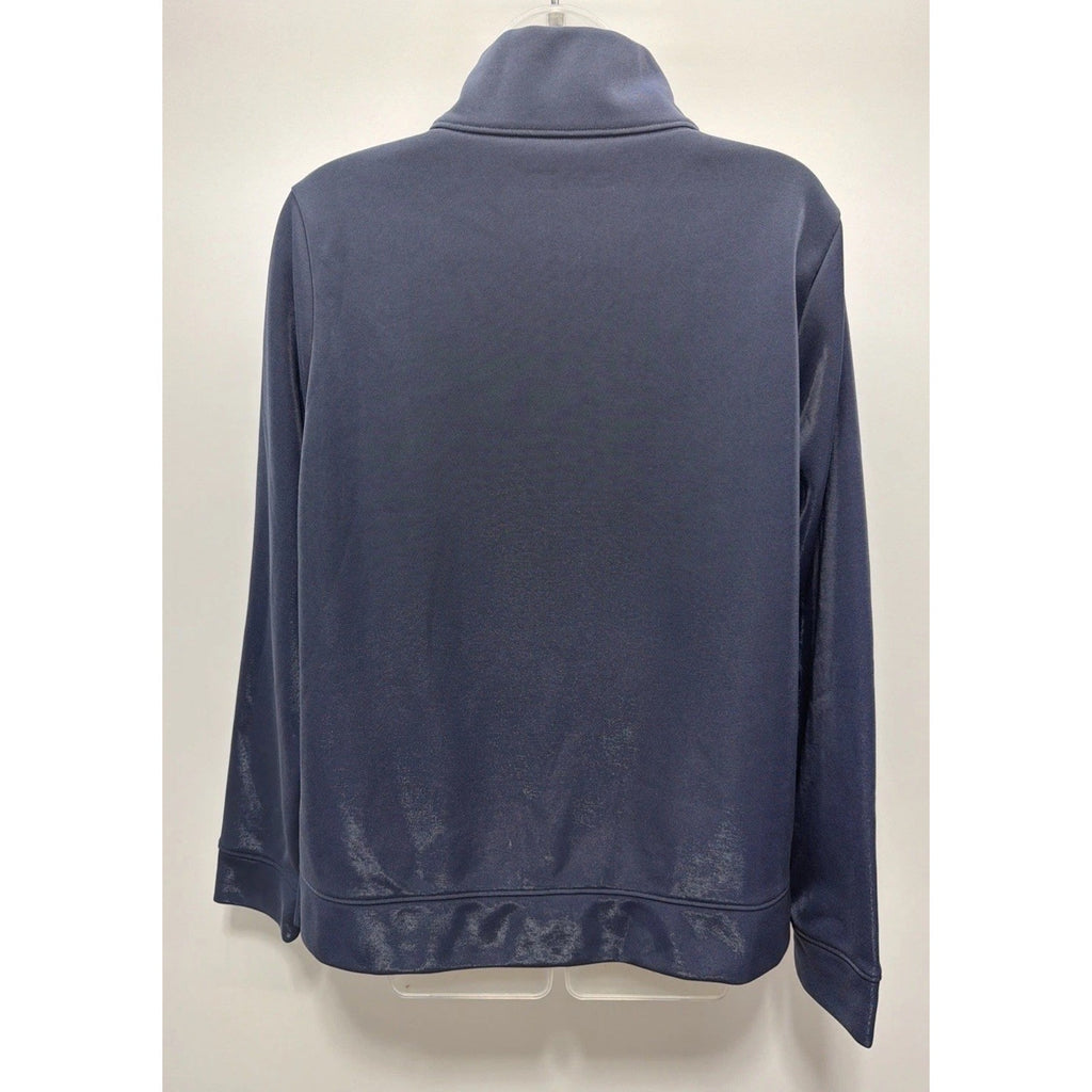 Under Armour Coldgear Loose Mirage Fleece Mock Neck Pullover Sweatshirt - L EUC